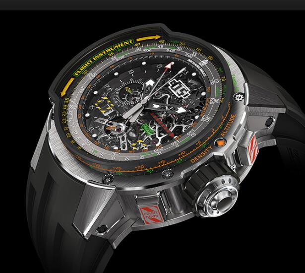 Richard Mille RM 039 Tourbillon Aviation E6-B Flyback Chronograph Replica Watch